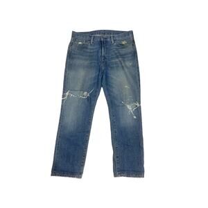 Levi’s Mens 541 32X30 Distressed Straight Leg